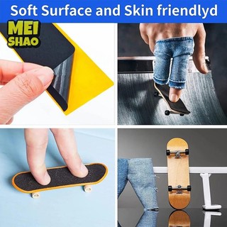 MeiShao Fingerboard Foam Grip Tapes Cho Ngón Tay SkateBoard Gỗ Chống Trơn Trượt Ván Ngón Tay Sàn Dính Băng Dán Grip Tapes Mat