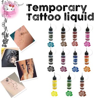 Moonlights Nhiều Màu Hình Xăm Mực Nghệ Thuật Cơ Thể Sắc Tố Sắc Tố Làm Đẹp Sơn Trang Điểm Hình Xăm Đồ Dùng Bán Vĩnh Viễn Dạng Lỏng Dán EN