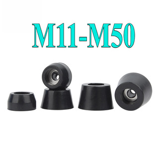(((LXY) Miếng Lót Chân Cao Su Thân Thiện Với Môi Trường Tròn Dày Chống Mài Mòn Bảo Vệ Sàn Miếng Lót Chân Bàn Ghế Phân Chân Nội Thất Miếng Lót Tắt Tiếng M11-M50 (RM-VN)