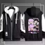 GN K-Pop Demon Hunters HUNTR / X Rumi Mira Zoey anime Dây Kéo Áo Khoác Áo Khoác Unisex Top NG
