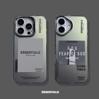 Essentials Fear of god Vỏ điện thoại minh họa kinh doanh cho iPhone 17 16 15 14 13 Pro Max 17ProMax