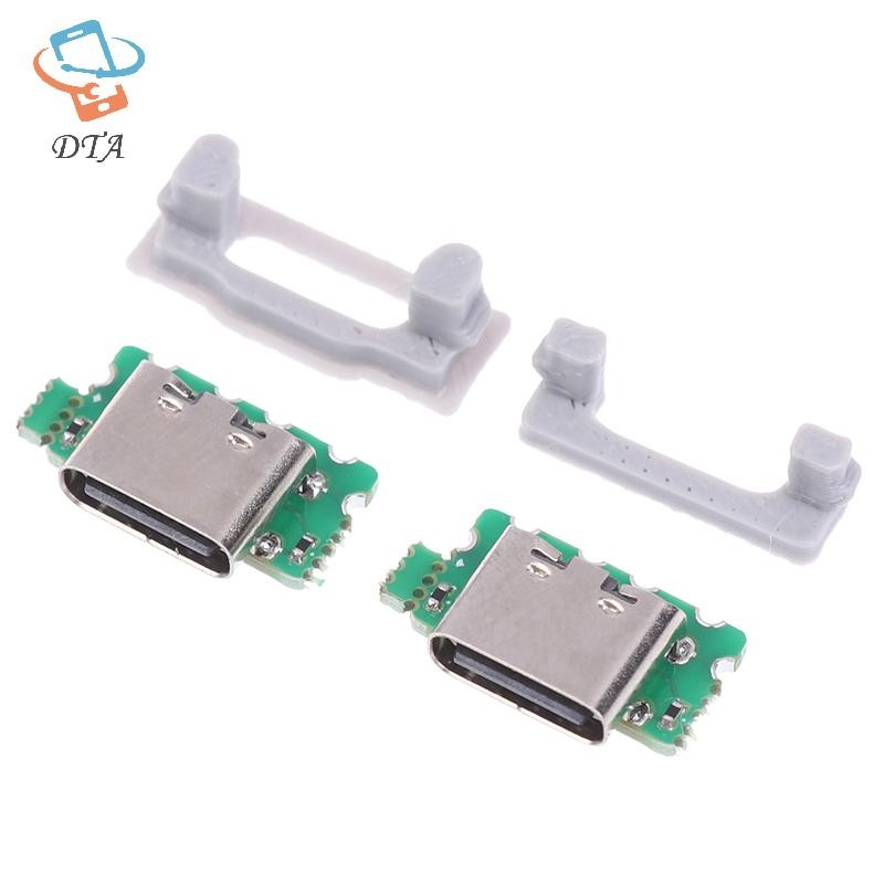 [DTA] 1 Bộ Cho 3DS Mới 3DS XL GBA SP GBM Cổng Sạc Thay Thế Chuyển Đổi Sang USB-C Model USB Type C Ổ Cắm Sạc VN