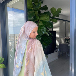 Khăn Quàng Cổ Dài Họa Tiết Bohemian Cho Nữ - Polyester Thoáng Khí, Nhiều Công Dụng, Phù Hợp Đi Chơi Và Lễ Hội