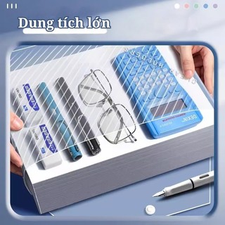 Túi Clear Bag Đựng Tài Liệu A4 Trong Suốt – Túi Đựng Tài Liệu Gọn Gàng, Tìm Kiếm Nhanh Chóng Tiện Lợi Cho Văn Phòng