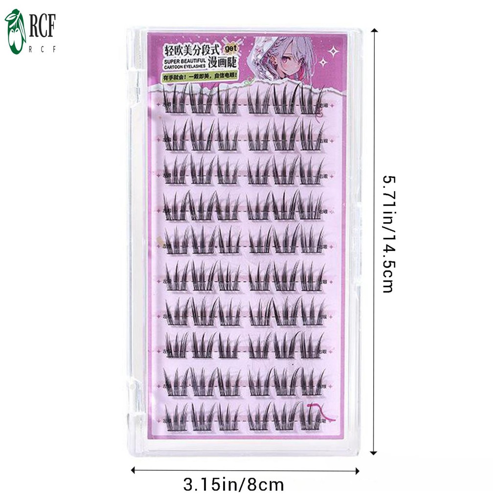 COD+Nhíp tặng kèm✨ Wispy Lông Mi Giả Cho Nữ Nhẹ 3D Cosplay Cụm Lông Mi Mở Rộng Cho Người Đẹp Blogger Trang Điểm Tiếp Liệu