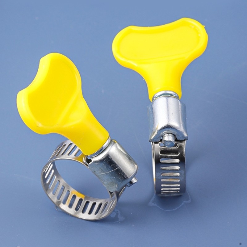 IOR 10lots Kẹp ống thép không gỉ đa năng cho kết nối khí nước Tay cầm an toàn 13 phạm vi đường kính 19mm