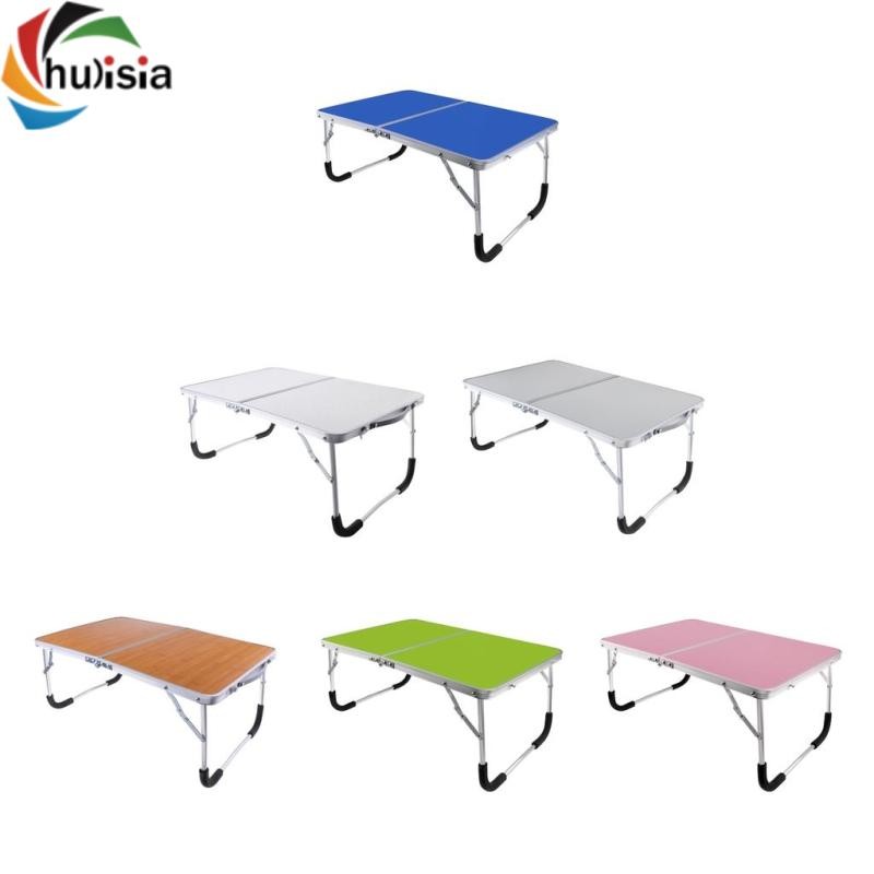 chulisia Bàn dã ngoại gấp Bàn cắm trại di động siêu nhẹ có tay cầm gấp kích thước 41x30.5x4cm