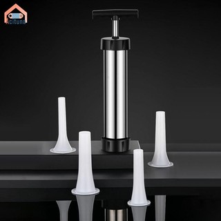 Acutuna Bộ dụng cụ làm xúc xích Tiện ích Dễ dàng làm sạch Handmade Dung tích lớn Di động Dễ dàng sử dụng Dụng cụ làm đầy chống trượt để nấu ăn tại nhà