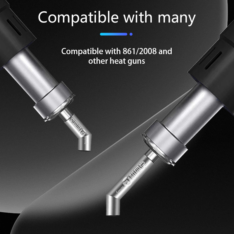Kính hiển vi JTX Vòi phun khí khuỷu tay đặc biệt 45° Đầu Thay Thế Cho 861 / 2008 Series 5 CÁI 5 / 6 / 8 / 10 / 12mm