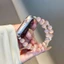 Phụ Nữ Đàn Hồi Mắt Mèo Đá Vòng Tay Cho iWatch Đính Hạt Dây Đồng Hồ S8 7 6 SE 5 Đồng Hồ 40mm 41mm 42mm 45mm