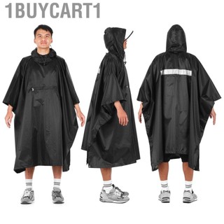 1buycart1 LIXADA HOODED Rain Poncho Waterproof Raincoat Jack