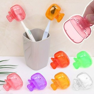 Mũ bảo vệ bàn chải đánh răng Mini chống bụi - Vỏ đầu bàn chải đánh răng di động - Hộp đựng bàn chải đánh răng cho du lịch đi bộ đường dài cắm trại
