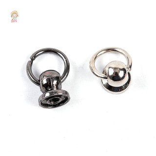 Twe 10 Chiếc 8 Mm Nút Kim Loại O Nhẫn Đinh Vít Thủ Công Túi Điện Thoại Vít Móng Tay Đinh Tán VN