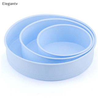 Egn 4 / 6 / 8 / 10 Inch Khuôn Bánh Silicon Tròn Không Socola Khuôn Dụng Cụ Nướng Bánh N