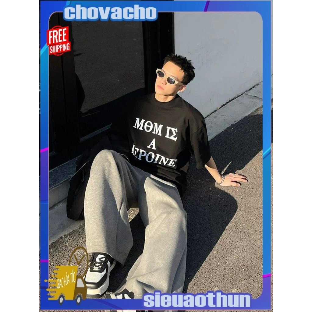 Áo thun Stee Cổ tròn in MOM Localbrand ICVCVNI Unisex