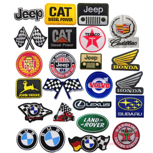 Khâu Trên Sắt Trên Thêu Miếng Dán BMW Đua Xe Thiết Kế Logo Quần Áo Lỗ Sửa Chữa Huy Hiệu Xe Máy Ký DIY Miếng Dán Dành Cho Người Phụ Nữ Túi