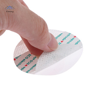 ELBBKG 50 Cái / túi Miếng đệm điện cực dùng một lần Phụ kiện ECG EKG Miếng đệm điện cực không dệt ECG Kích thích cơ bắp Mới