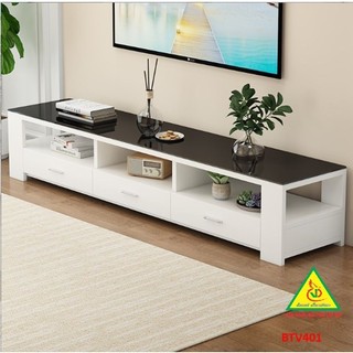 Kệ tivi để sàn bằng gỗ hiện đại phòng khách BTV401 -VĐ Smart Furrniture NỘI THẤT LẮP RÁP VIENDONGADV