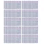BTF 100 Chiếc Túi Nơ Ngọt Ngào Có Thể Khóa Lại Cói Túi Cho DIYs Trang Sức Bán Lẻ Bao Bì Trưng Bày Đảng Ủng Hộ