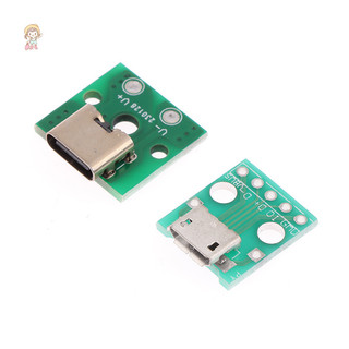 Twe 10 Chiếc Micro USB Jack Android Type-C Nữ Cổng Kết Nối Jack Cổng Sạc USB Ổ Cắm PH2.0 Vít Cố Định Tấm VN