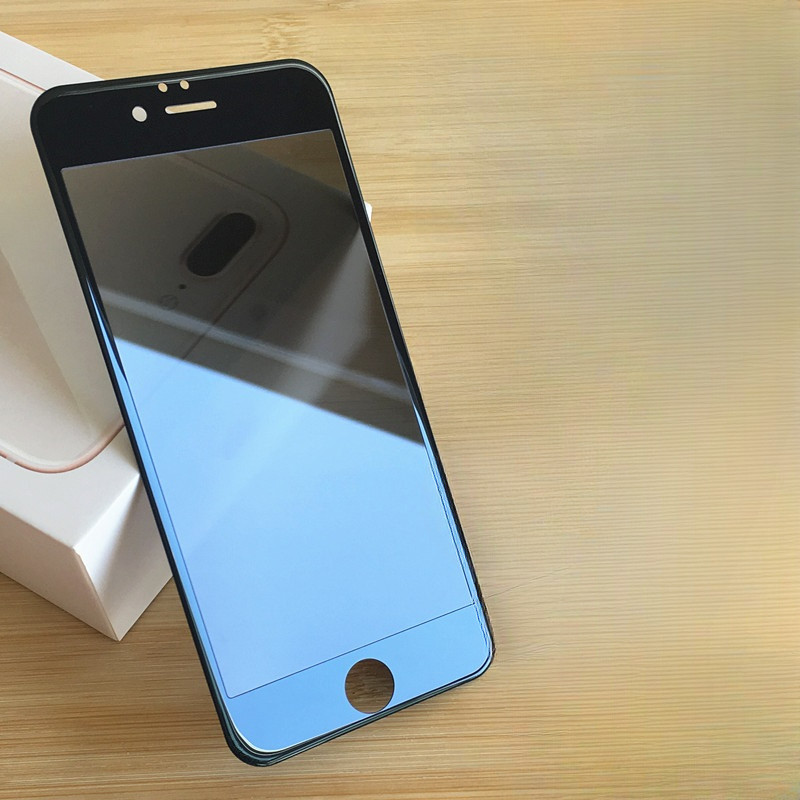 Iphone8 8Plus 7Plus 6Plus 6SPlus SE2022 SE2020 400D Chống Gián Điệp Riêng Tư Đen Trắng Cạnh Kính Cường Lực Phim Cho iPhone 8 7 6 6S Plus SE 2020 2022 Bảo Vệ Màn Hình Điện Thoại Chống Trầy Xước