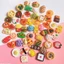 10 Cái / lốc Mô Phỏng Thực Phẩm Đồ Chơi Mini Thực Phẩm Sushi Bánh Mì Pizza Burger Hấp DIY Vỏ Điện Thoại Cốc Nước Miếng Dán Nhựa Phụ Kiện