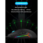 Chuột chơi game Fuhlen G6 Máy tính để bàn có dây Máy tính xách tay Chuột thể thao công thái học đối xứng dành cho chơi game — ảnh 4