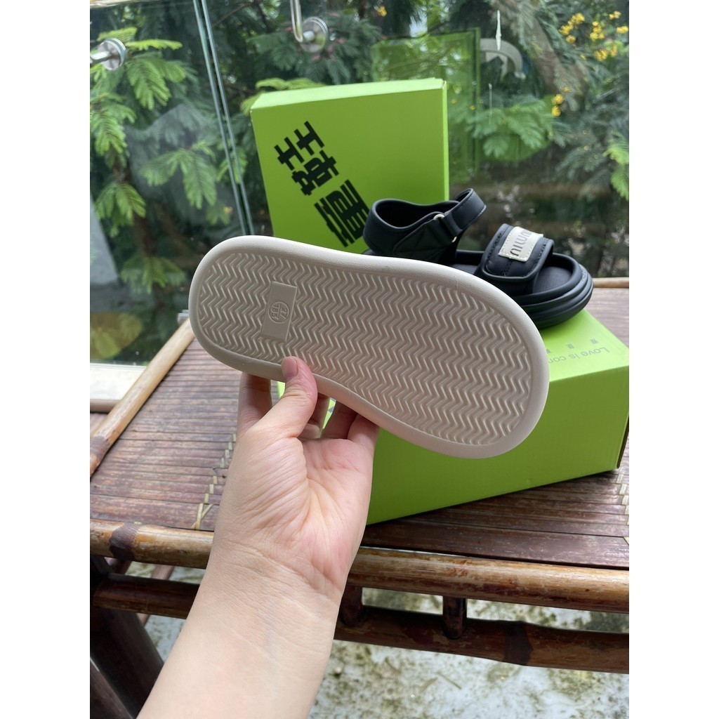 sandal bé gái dép quai hậu cho bé trai miu miu siêu nhẹ êm chân chống trượt mẫu mới nhất năm QCCC có hộp ảnh thât XD603