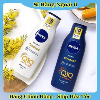 Dưỡng thể Nivea Q10 Vitamin C 400ML giúp sáng da, mềm mịn– Nội địa Đức Đủ Bill [Hot]