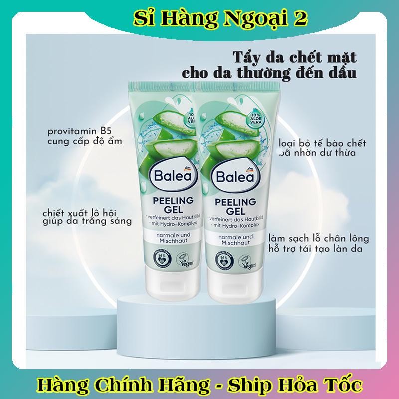 [auth] [Hàng nội địa Đức Đủ Bill]Tẩy da chết mặt Balea 75ml [Hot]