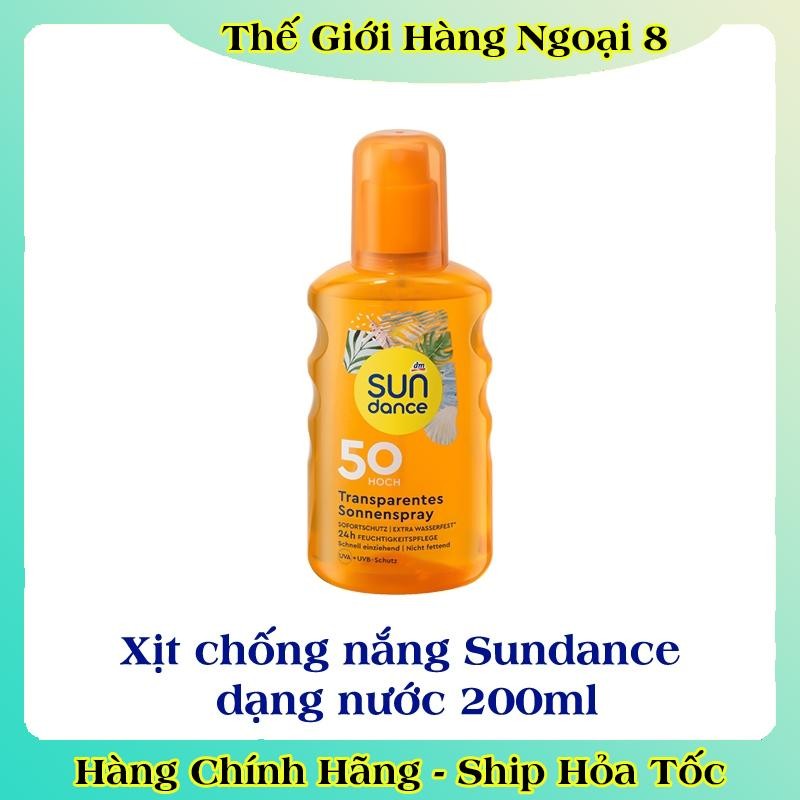 [MẪU MỚI] Kem chống nắng Sundance đi biển, đi bơi chống nước tốt cho mặt và body của Đức