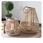 Trang Trí Nhà Cửa Mây Tầng Đứng Đèn Phong Cách Có Chân Nến Trang Trí Sân Đèn Lồng Cắm Bắc Âu Mới Phong Cách Trung Hoa Phong Cách Nhật Bản — ảnh 4