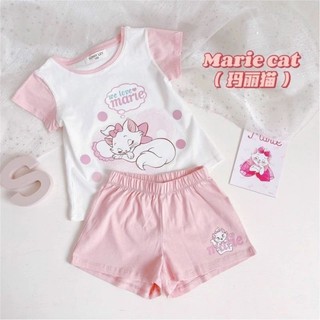 (1-8Y) Bộ Đồ Ngủ Bé Gái Mùa Hè Kuromi Cinnamoroll Hello kitty Melody Bộ Đồ Ngủ Dễ Thương Cho Bé Gái