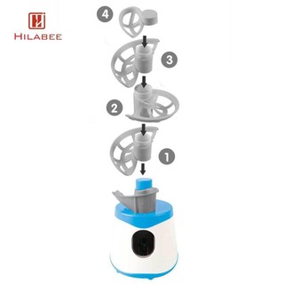 Máy phóng bóng bàn nâng cao HILABEE - Dụng cụ tập luyện dành cho những người đam mê bóng bàn
