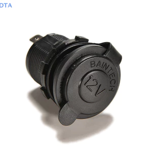 Dta Ổ cắm xe hơi 12V chống nước Bộ sạc USB Bộ chuyển đổi nguồn Ổ cắm PO