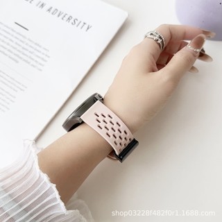 Dây đeo đồng hồ từ tính 22mm 20mm cho Samsung Galaxy Watch 4 5 6 7 4 / 6 Classic Active 2 Silicone Sport Dây đeo thoáng khí cho GT4 GT3 2e GTS 3 4