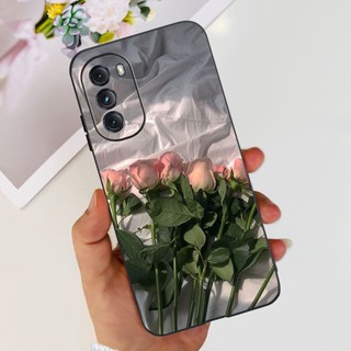 Dành Cho Motorola Moto G (2022) Vỏ Hoa Bướm Mềm Silicon Mỏng Vỏ Điện Thoại Moto G 5G 2022 Ốp Lưng Chống Sốc