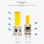 OIMG Đèn LED COB mới, Giao diện G4, G9, 12V-24V, 220V, 3W, 5W, Bóng đèn ngô tiết kiệm năng lượng bằng silicon LED, Trắng / Trắng ấm,