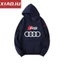 Cotton Size Lớn Dài Tay Audi RS Sửa Đổi Xe Văn Hóa Thu Đông Nam Nữ Plus Phong Cách Nhung Mỏng In Hình Mũ T Phù Hợp Với Cặp Đôi Mặc