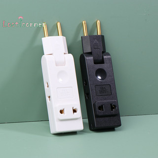 [Lostcorner] Bộ chuyển đổi nguồn di động 4 trong 1 Mở rộng ổ cắm tường EU Ổ cắm 180 độ Bộ chuyển đổi phích cắm Canada Mexico Du lịch Aadapter [Mới]