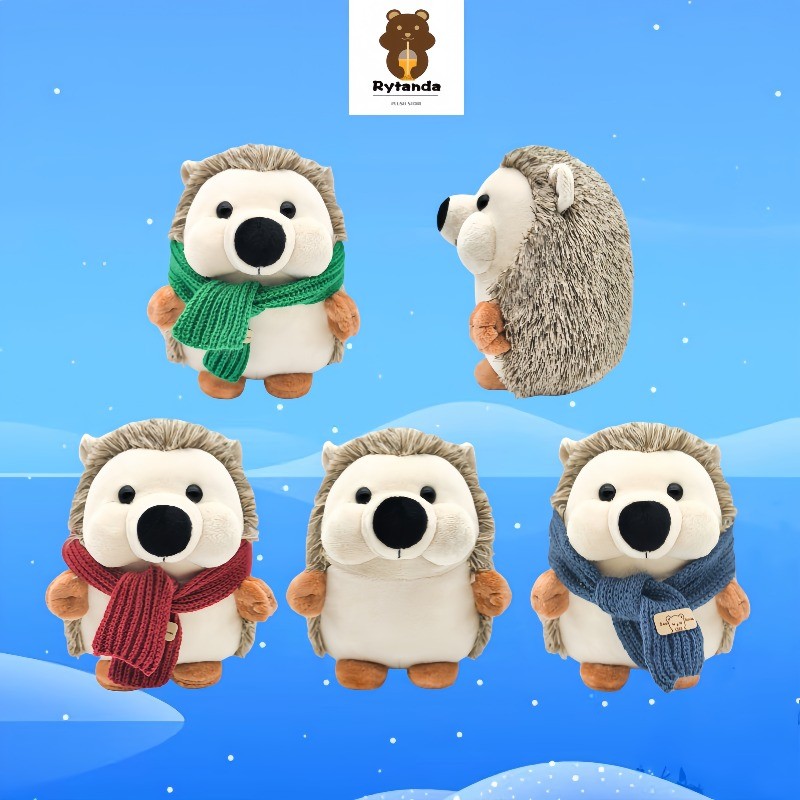 Kawaii Nhím Sang Trọng Đồ Chơi Dễ Thương Mô Phỏng Nhím Sang Trọng Búp Bê Vui Nhộn Khăn Nhím Đồ Chơi Nhồi Bông Mềm Cho Bé Búp Bê Sáng Tạo Trang Trí Phòng Ngủ Trẻ Em Quà Tặng Sinh Nhật Quà Tặng Giáng Sinh