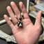 FUJIOU Lucky Cat Braid Rope Mặt dây chuyền, Đá Bạc Obsidian Cat Bag Charms, Sáng Tạo May Mắn Dệt Dây Đáng Yêu Xe Móc Chìa Khóa Dành Cho Nam Nữ