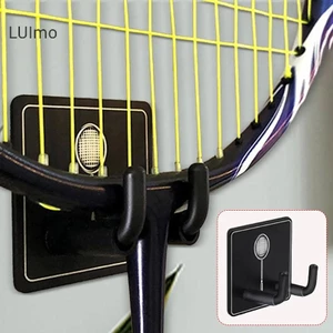 Luimo Treo Tường Vợt Giá Đỡ Tennis Vợt Giá Đỡ Cầu Lông Giá Đỡ Thép Không Gỉ Móc Treo Tường Lưu Trữ SBS