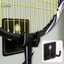 Luimo Treo Tường Vợt Giá Đỡ Tennis Vợt Giá Đỡ Cầu Lông Giá Đỡ Thép Không Gỉ Móc Treo Tường Lưu Trữ SBS