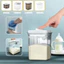 Hộp Sữa Bột Nhựa Vuông Dáng Nhấn Nút Mở Nắp Dung Tích Lớn Chống Ánh Sáng Và Ẩm Ướt 800/1200ML