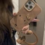 Nhật Bản Và Hàn Quốc Dễ Thương Bow Nâu Mèo Thích Hợp Cho Iphone16 Trường Hợp Điện Thoại Apple 15Promax Mới 14Pro Của Phụ Nữ 13 Bảo Vệ Trường Hợp 12Pro Iphone11