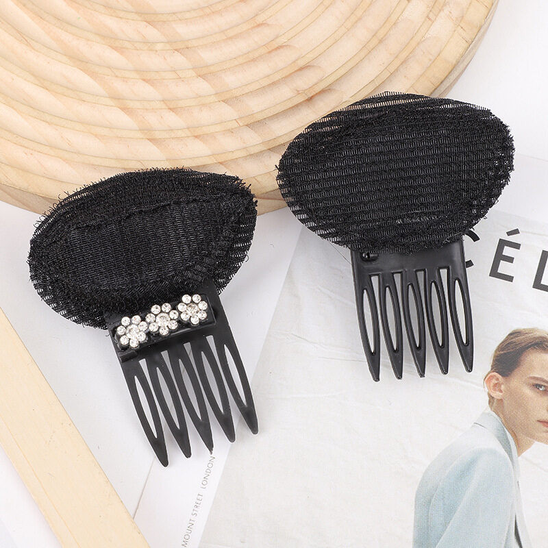 Bọt biển kẹp tóc vô hình - Đế khối lượng puff, đệm tóc bun cho nữ