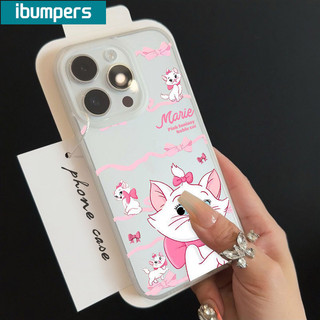 ibumpers Ốp Lưng iPhone Xinh Coquette Hồng nơ Mèo In Hình Trong Suốt nhám Ốp Điện Thoại TPU Mềm Silicon Chống Sốc Chống Bẩn Cho Iphone 16 15 14 12 13 11 Pro Max IP 7 8 Plus X XS XR