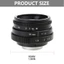 GODD 35mm F1 6 Camera thủ công Prime Portrait Lens Mount cho máy ảnh M4 3 Mount