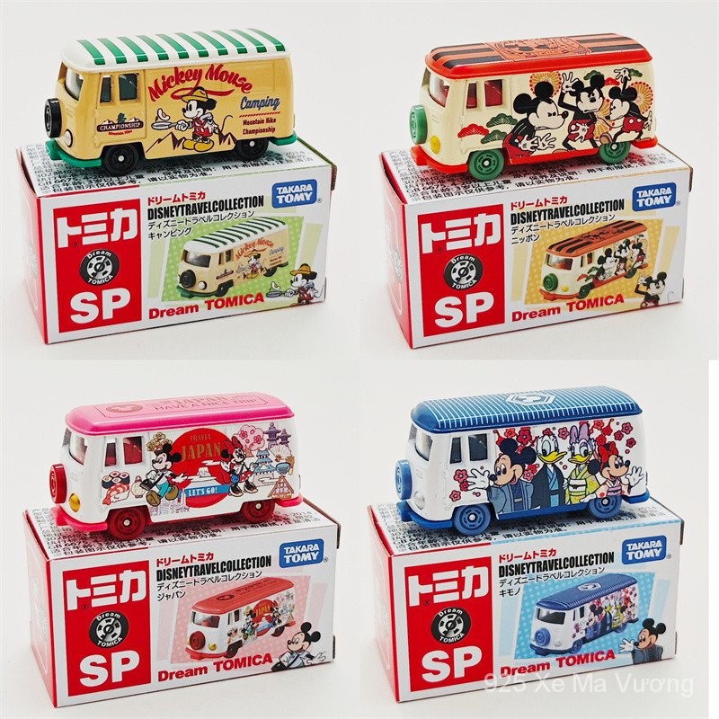 Xe hợp kim tomica chính hãng Disney Journey Series Mickey Bus Car Boy